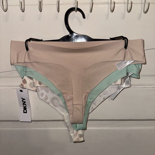 NWT DKNY Women's 3-Pk. Litewear Cut Anywear Thong Underwear DK3471P3 - Picture 3 of 9