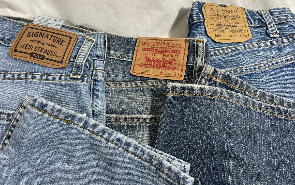 Levis on sale signature straight