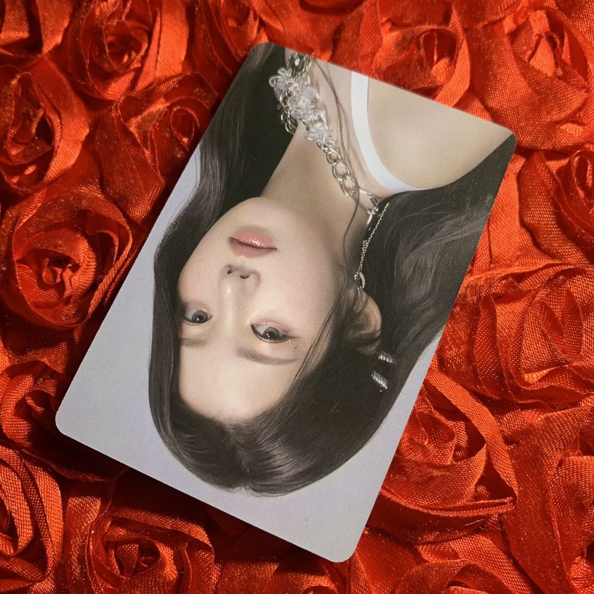 RORA BABYMONSTER SNOW PURPLE Edition Celeb K-POP Girl Photo Card