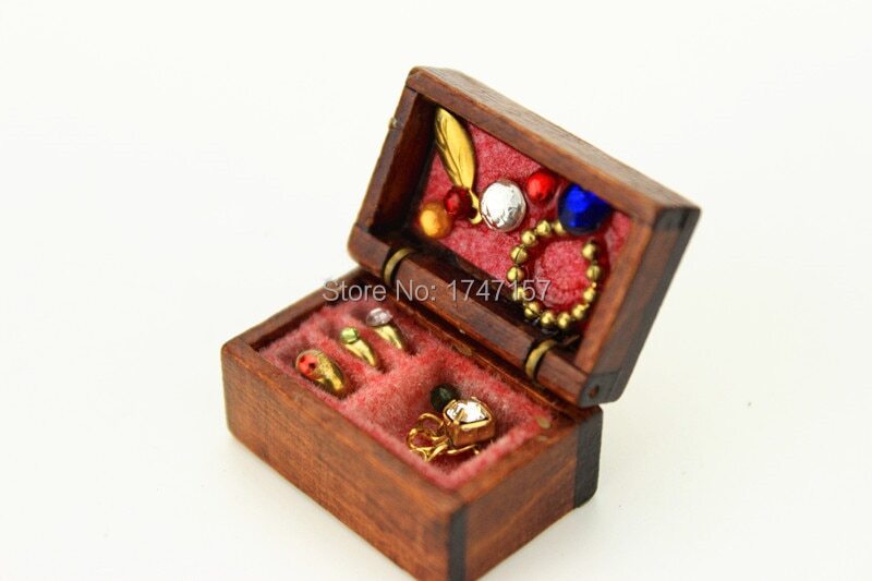 Gioielli In Miniatura Per Casa Delle Bambole - Fatto A Mano - Varie Scale 1:6 O 1:12