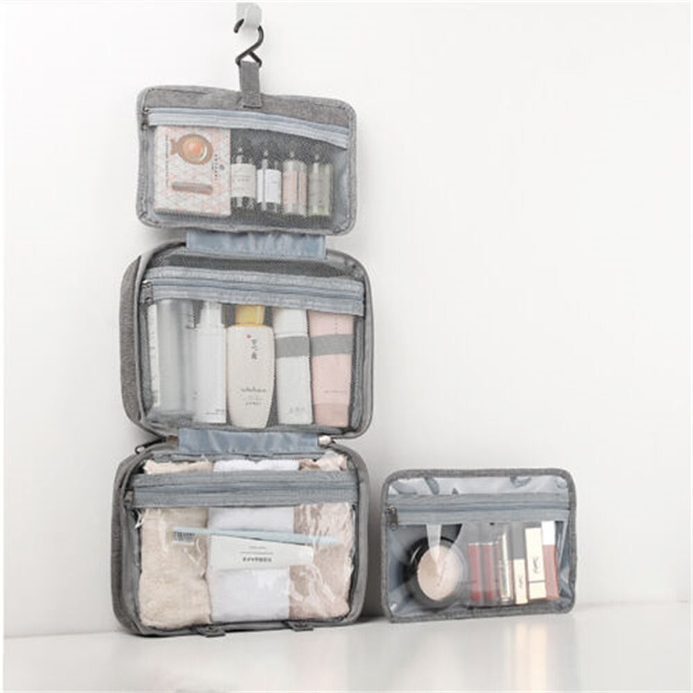 Bags Large Cosmetic Case Makeup Organizer Toiletries Container Toiletry ...