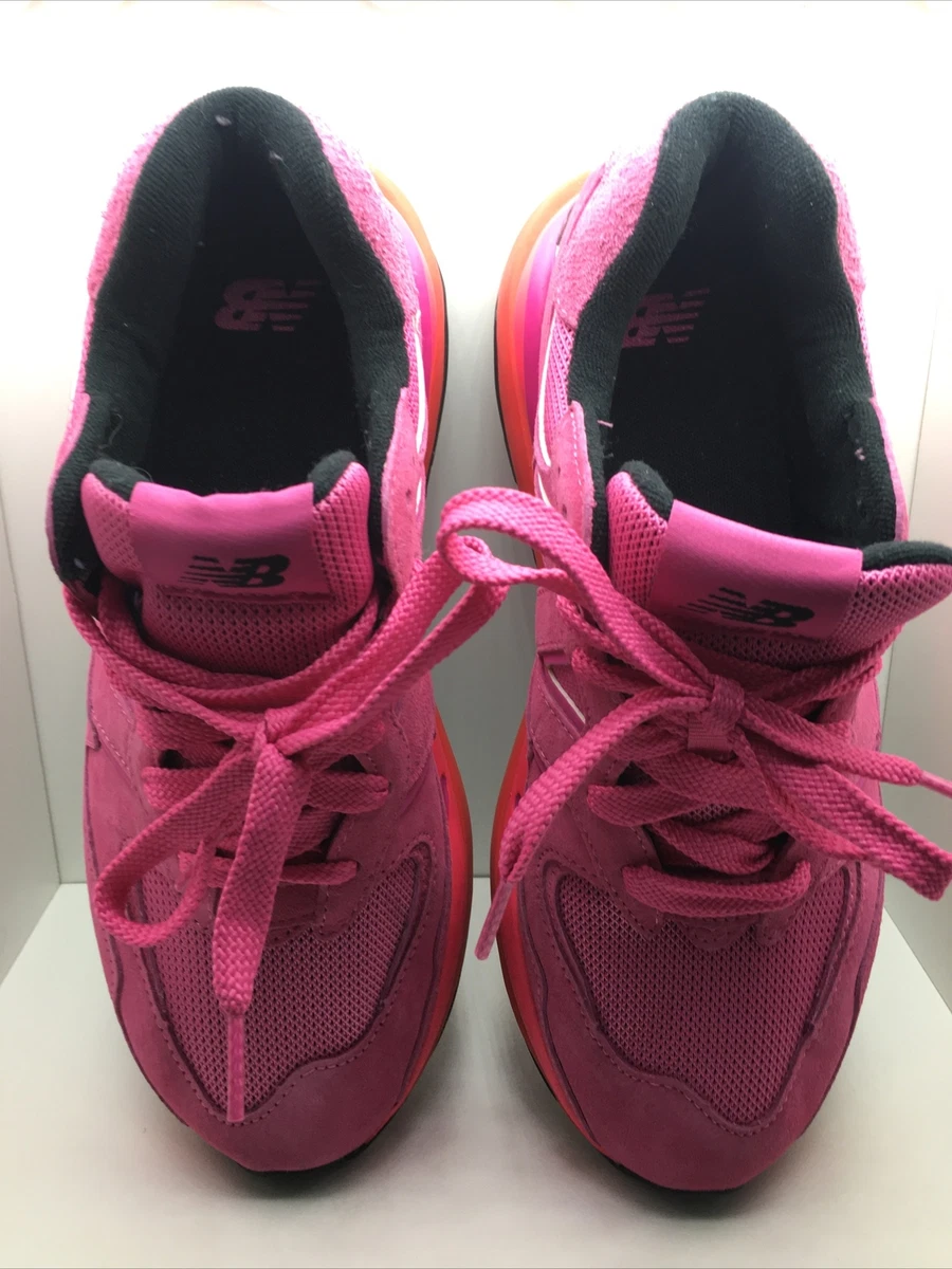 New Balance Neon Pink Mens Sneakers The Romantic Choice 57 40 Size 8M