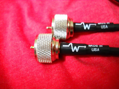 Palo Antenna TV Cavo Jumper RG58 Da 3 Piedi Con Connettori PL259 Maschio E SMA Femmina - Per Antenne UHF, Fatto In USA, Qualità Trecciata Cavo RF - Foto 7