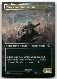 Prince Imrahil the Fair (Borderless) Foil #431 LTR MTG
