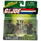 GI Joe Valor vs Venom Cobra Viper Tele-Viper Figure 2 Pack 2004 Hasbro Sealed