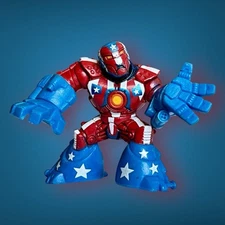 Playskool Marvel Super Hero Iron Man Detroit Steel Hall of Armor HTF Loose Toy