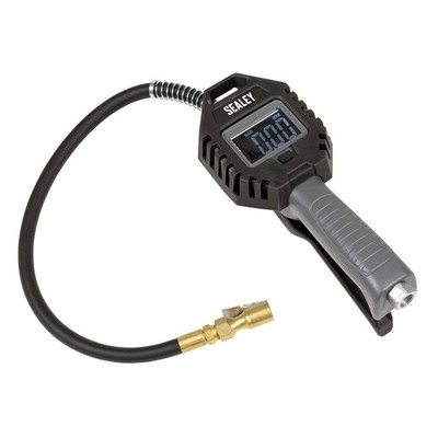 Sealey Digitaler Reifendruckfüller Mit Clip Anschluss Akku 3.2V SA500