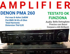 AMPLIFICATORE DENON PMA 260  HI FI Amplifier Stereo TESTATO OK FUNZIONA