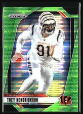 Trey Hendrickson 2024 Panini Prizm #59 Neon Green Pulsar