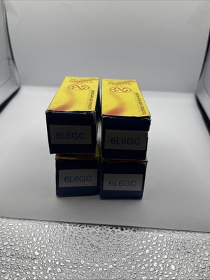 JJ Electronic Rectifier Vacuum Tube , 6L6GC Radio TV Quad Pack Lot Of 4