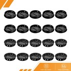 36Pcs 50mm/1.97" Circular Soffit Air Vents Plastic Soffit Vent Cover Round Mesh