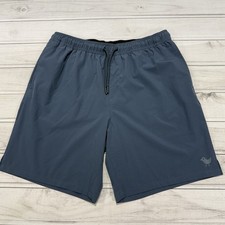 Bad Birdie Shorts Mens Large Blue Performance Golf 8" Gy Active Athletic