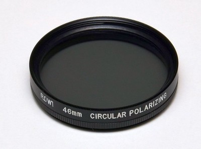 Rowi 46 mm Polfilter zirkular, Polarisationsfilter, mit Schachtel