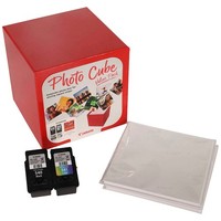 Canon PG-540 + CL-541 Schwarz, Color DruckköPfe + Fotopapier, 2Er-Set