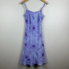 Vintage Rue 21 Floral Dress Purple Size 4 Y2K Fairycore Romantic Feminine