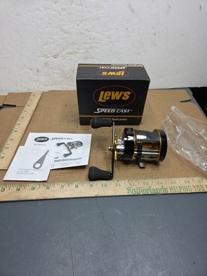 NEW Lews Lew's SC600 Speed cast Baitcaster Round Bait Casting Reel
