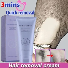 Permanent Painless Hair Removal Cream Stop Hair Growth Inhibitor Hair Remover US