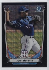 2014 Bowman Draft Chrome Black Wave Refractor Josh Morgan #CDP90 x4y