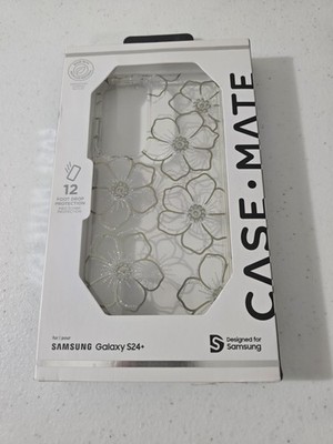 Case-Mate For Samsung Galaxy S24+ (Plus) Clear/Flower See Full Description