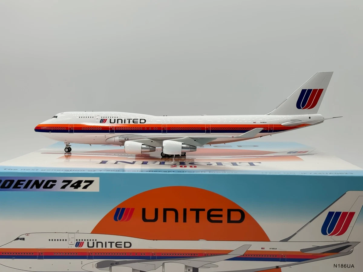 InFlight 200 Boeing 747 1:200 Scale Contemporary Diecast Aircraft