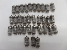 Lot Of 33 General Electric 12AV7 Electron Tube