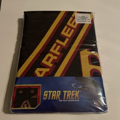 Star Trek Next Generation QUEEN Duvet Cover & 2 Pillow Cases