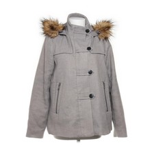 Zara Basic, Dufflecoat, Damen, Größe: M, Grau, Polyester/Viskose #DpR