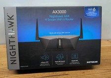NETGEAR Nighthawk AX3000 4-Stream Dual-Band Wi-Fi 6 Router - Open Box