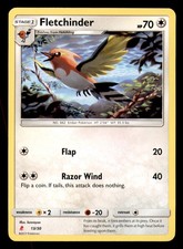Fletchinder 13/30 Uncommon SM Trainer Kit: Lycanroc & Alolan Raichu Pokemon LP