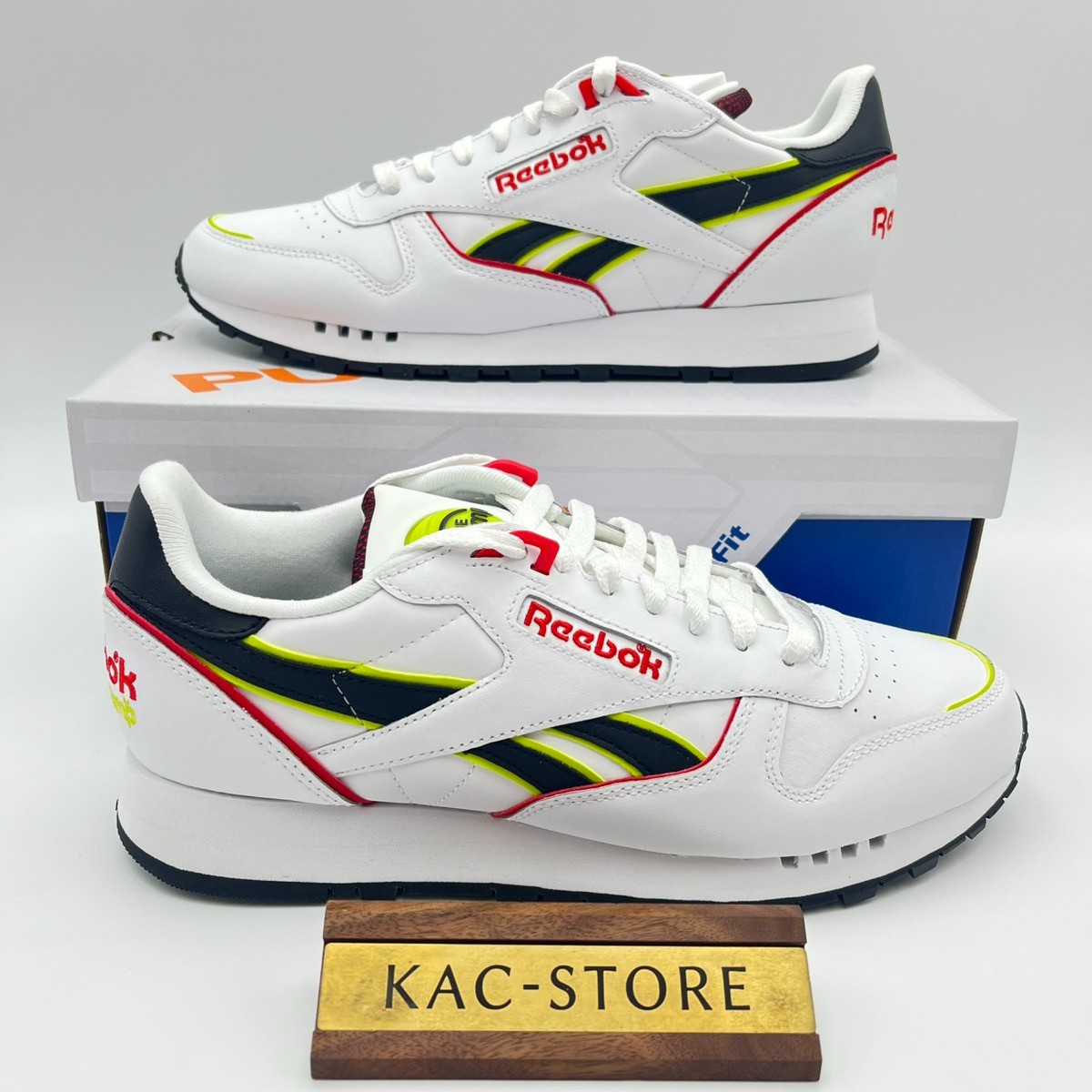 Reebok CLASSIC LEATHER PUMP GW4728 Footwear White Mid Sole 90s