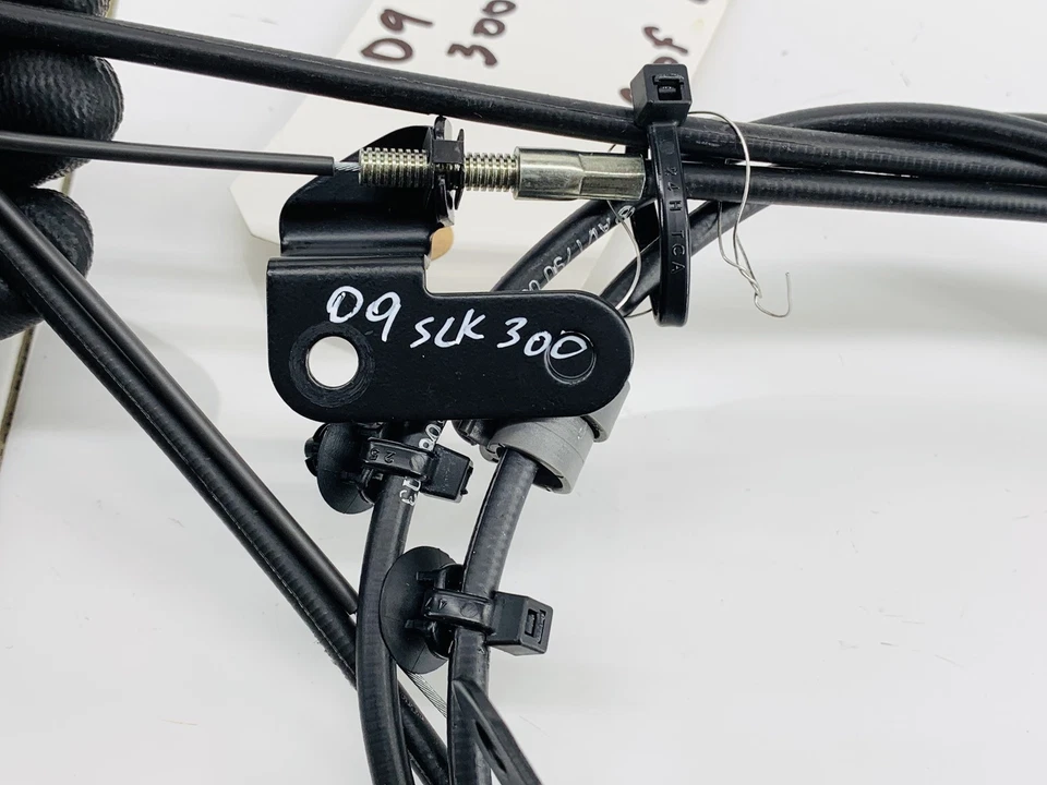 09-11 MERCEDES BENZ SLK300 R171 CONVERTIBLE TECHO BLOQUEO CIERRE CABLE OEM Foto 4 de 4