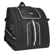 Ski Boot Bag, 55L Ski Boot Backpack and Snowboard Boots Bag Black-White