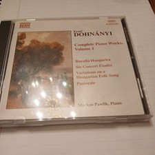 Complete Piano Works 1 by Dohnanyi CD, 1999