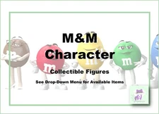 Mars M&M Candy Character Containers & Figures-Pick!