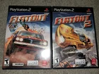 PS2 FlatOut & FlatOut 2 lot  Empire Interactive 2004 2006
