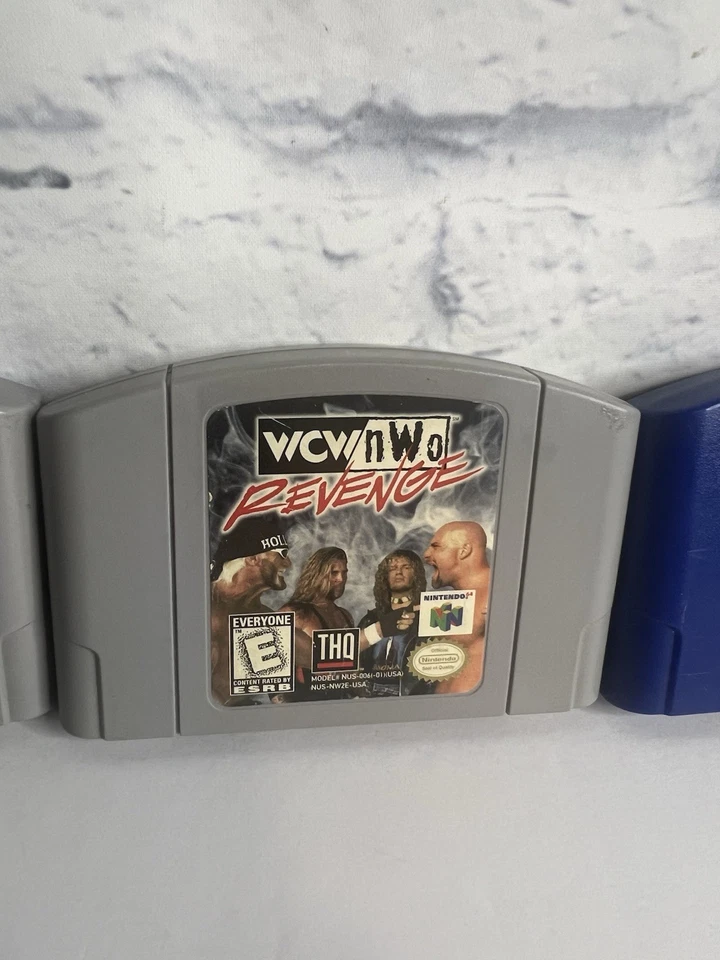 Carros WWF Attitude Mayhem y WCW Backstage Assault N64 solo auténticos probados Foto 4 de 4