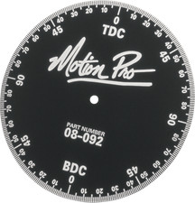 Motion Pro Degree Wheel - Engine Timing - Ignitioncam 08-0092