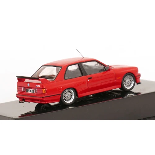 BMW M3 1990 RED 1:43 Ixo Model Auto Stradali Modellino Nuovo - Immagine 2 di 3