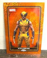 Wolverine 2025 Topps Chrome Deadpool Orange Shimmer  05/25  Super Clean