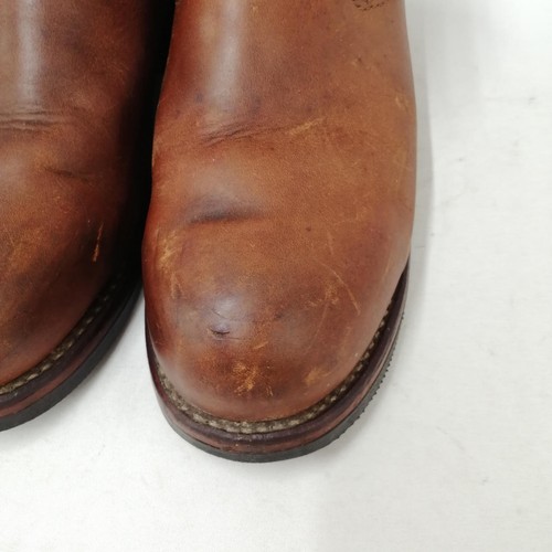 Chippewa Stiefel 91067 Engineer Boots Vibram Sohle Leder Braun Größe 8,5E - Bild 6 von 15