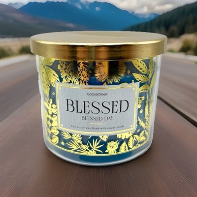 Goose Creek 3-Wick Candle- BLESSED: Blessed Day (14.5 oz)