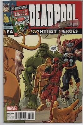 DEADPOOL #45   GIUSEPPE CAMMUNCOLI - 1:15 AVENGERS INCENTIVE VARIANT   KEY ISSUE
