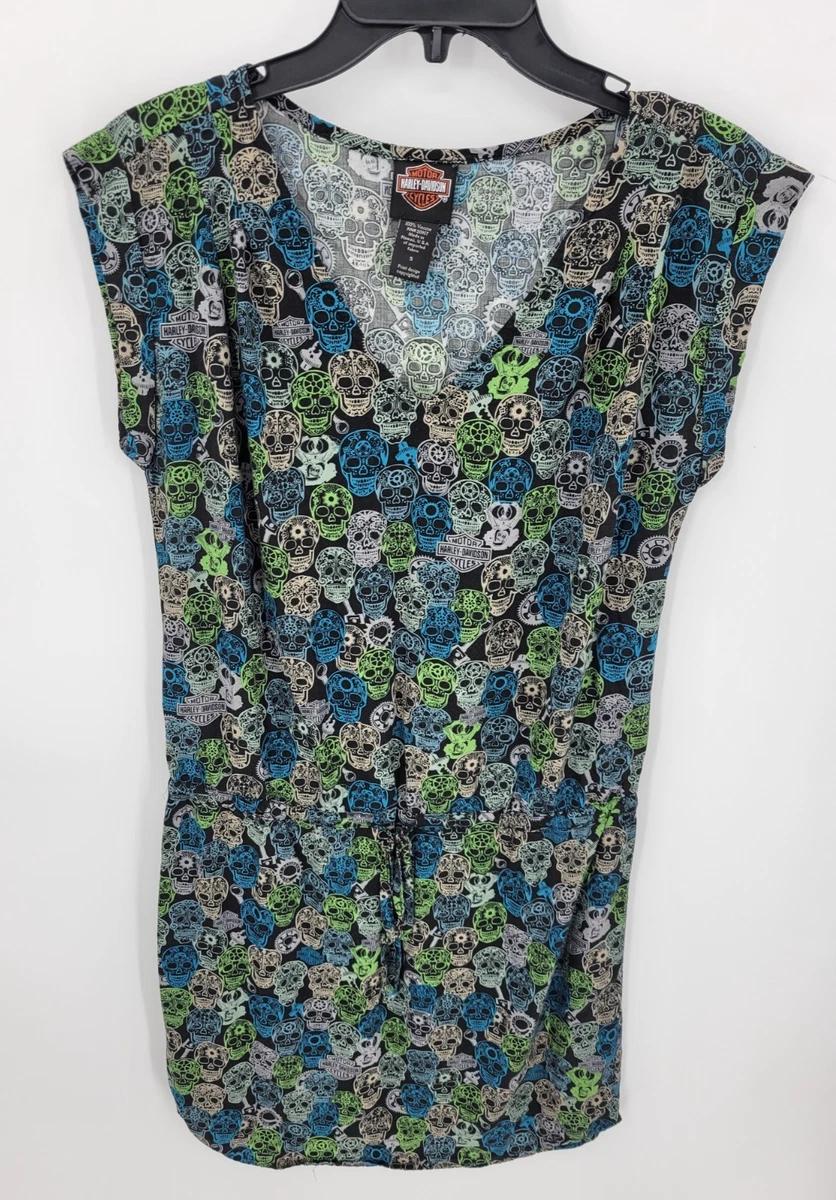 harley davidson beach dress Vintage Simi Valley Harley Davidson Tank Top Dress XL  Shopexile