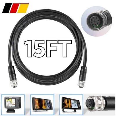 for Humminbird HELIX Series 720073-5 Ethernet Cable 15FT AS EC 15E Ethernet Cord