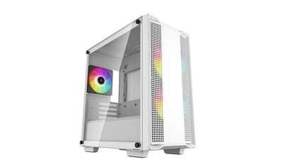DeepCool CC360 ARGB Micro-ATX Gehäuse - weiß