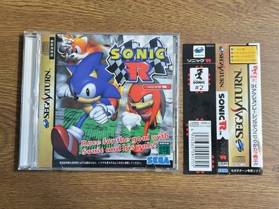 Sonic R Sega Saturn Japan NTSC-J w/ Spine Card Obi Tested Working Authentic