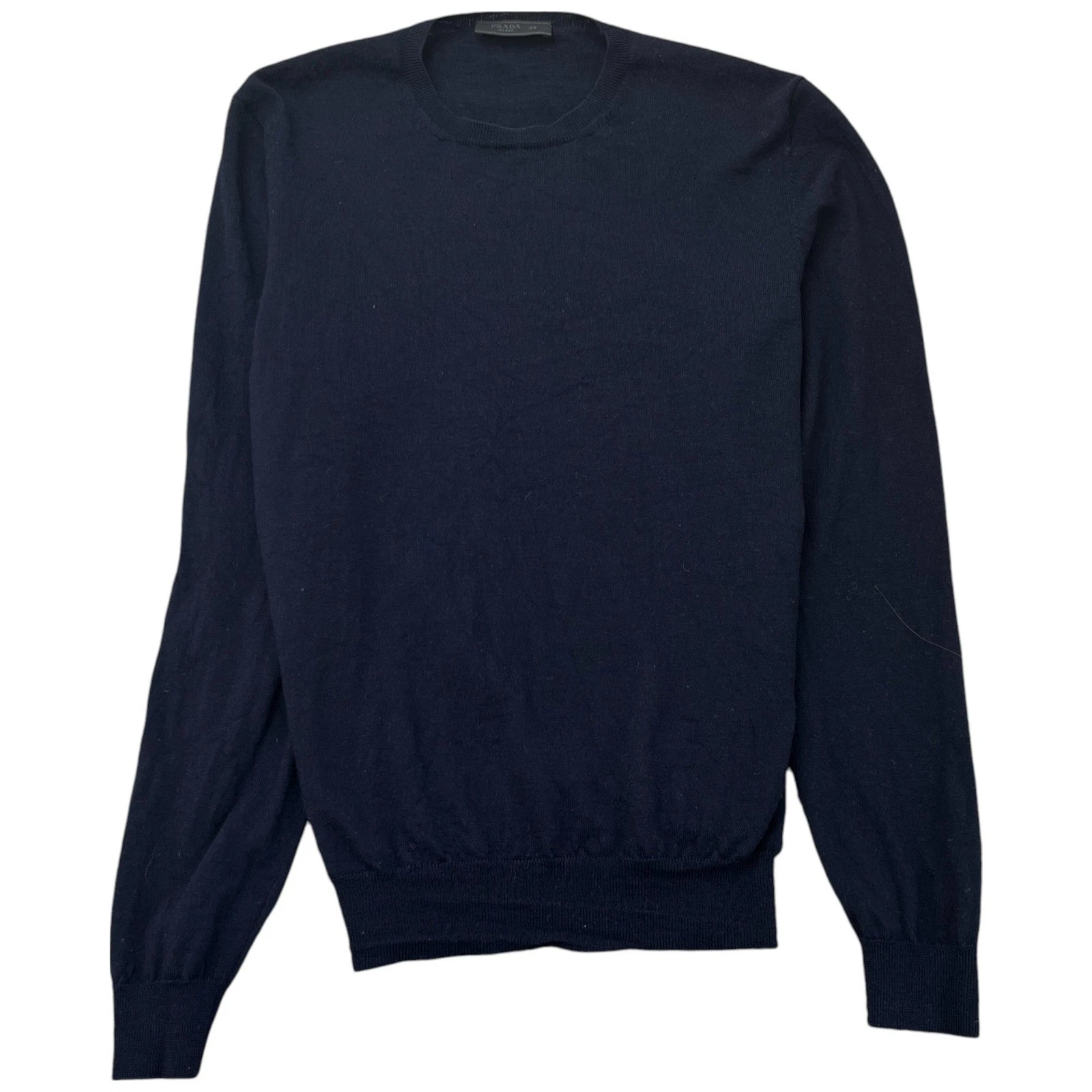 Prada Maglione Uomo Lana Navy IT 48 UK M