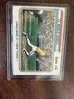 1974 TOPPS BASEBALL  CARD# 477 WORLD SERIES GAME G OAKLAND A’s REGGIE JACKSON