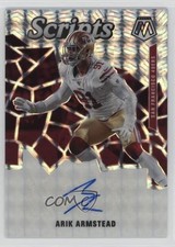 2020 Panini Mosaic Scripts Arik Armstead #S57 Auto 0yj6