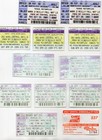 Lot of Vintage NHRA Drag Racing Ticket Stubs XL5D